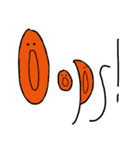 手書きスマイルEnglish（個別スタンプ：11）