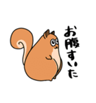 ぽちゃぽちゃアニマルスタンプ（個別スタンプ：3）