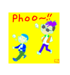 美味しそうな笑み（個別スタンプ：1）