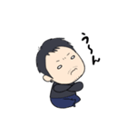 働く旦那さんの使いやすいゆるスタンプ（個別スタンプ：15）