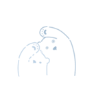 ちょっとへんなしろくま（個別スタンプ：39）