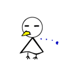 てるてるヒヨコ（個別スタンプ：7）