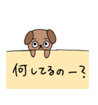 日常わん太（個別スタンプ：16）