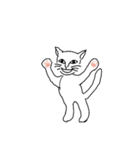 シャイ猫（個別スタンプ：2）