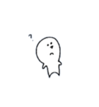 のんびり しろくん。（個別スタンプ：5）