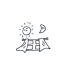 のんびり しろくん。（個別スタンプ：8）
