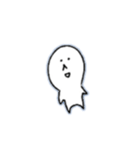 のんびり しろくん。（個別スタンプ：10）