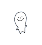 のんびり しろくん。（個別スタンプ：11）
