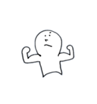 のんびり しろくん。（個別スタンプ：12）