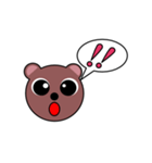 クマの笑顔（個別スタンプ：7）