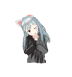 よなぎうたイラスト（個別スタンプ：1）