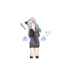 よなぎうたイラスト（個別スタンプ：6）