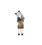 よなぎうたイラスト（個別スタンプ：24）