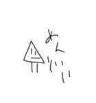 気怠い図形（個別スタンプ：5）