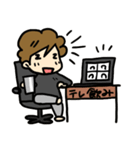 IT旦那さんの日常（個別スタンプ：14）