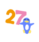 トリプルペンギン～お祝い編～（個別スタンプ：32）