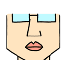 眼鏡の男Т（個別スタンプ：2）