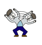 眼鏡の男Т（個別スタンプ：4）