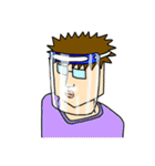眼鏡の男Т（個別スタンプ：35）