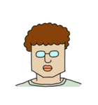 眼鏡の男Т（個別スタンプ：37）