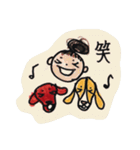 はなさんふうさんとミサの日常（個別スタンプ：19）