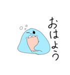 ブルースライムちゃん（個別スタンプ：5）