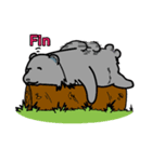 サマくま（個別スタンプ：22）