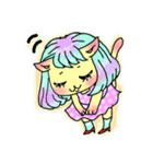 スペイン語＆日本語☆夏コーデのねこちゃん（個別スタンプ：30）