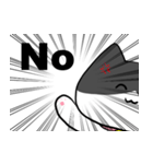 集中線ネコ（個別スタンプ：4）