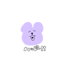 むらさきのくまちゃん（個別スタンプ：12）