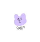 むらさきのくまちゃん（個別スタンプ：27）