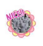 ぴょんきちくん〜軍手ウサギ〜（個別スタンプ：2）