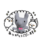 ぴょんきちくん〜軍手ウサギ〜（個別スタンプ：3）