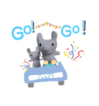 ぴょんきちくん〜軍手ウサギ〜（個別スタンプ：12）