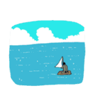 放浪するサラリーマン（個別スタンプ：3）