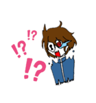 変な男の子（個別スタンプ：13）