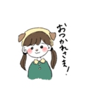 アニマル女子のスタンプ（個別スタンプ：34）