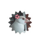 クリーム文鳥2（個別スタンプ：6）