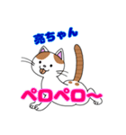 猫のチャースタンプ（個別スタンプ：6）