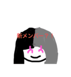 髪染めフワガール2（個別スタンプ：7）