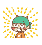 ムニッと！元気な鬼ちゃんスタンプ（個別スタンプ：16）
