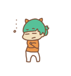 ムニッと！元気な鬼ちゃんスタンプ（個別スタンプ：21）