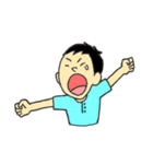 清水家のみんな（個別スタンプ：8）