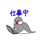 文鳥スタンプ むすちゃんだよ Vol.2（個別スタンプ：30）