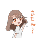 てきとーなお姉さん（個別スタンプ：3）