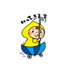 きいろポンチョちゃん（個別スタンプ：14）