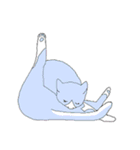 色猫スタンプ（個別スタンプ：26）