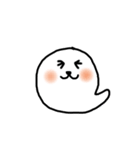 ゆるーいおばけちゃん（個別スタンプ：4）