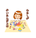 〈女の子からの〉できたよスタンプ（個別スタンプ：19）