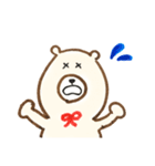 ゆる〜めなクマちゃん（個別スタンプ：3）